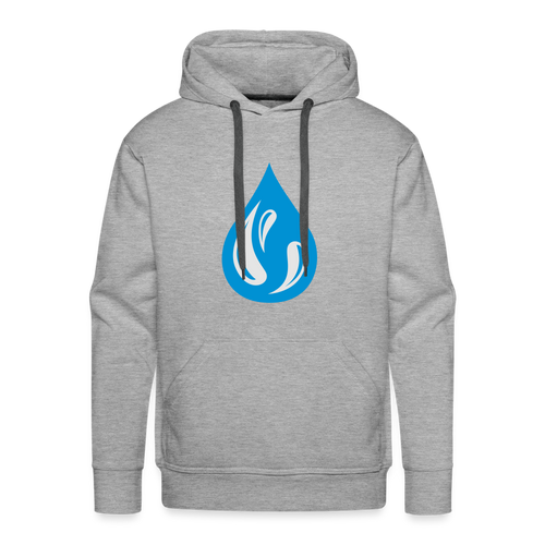 Men’s Premium Hoodie - heather grey