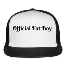 Load image into Gallery viewer, Trucker Cap - white/black