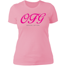 Load image into Gallery viewer, Hot Pink OFG Boyfriend T-Shirt