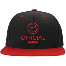 Load image into Gallery viewer, OFB Flat Bill High-Profile Snapback Hat