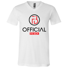 Load image into Gallery viewer, Youth Short Sleeve V-Neck Jersey T-Shirt