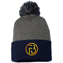 Load image into Gallery viewer, OFB Pom Pom Knit Cap