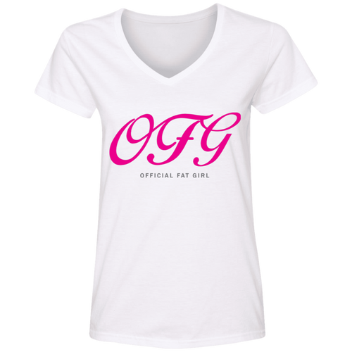 OFG Ladies' V-Neck T-Shirt
