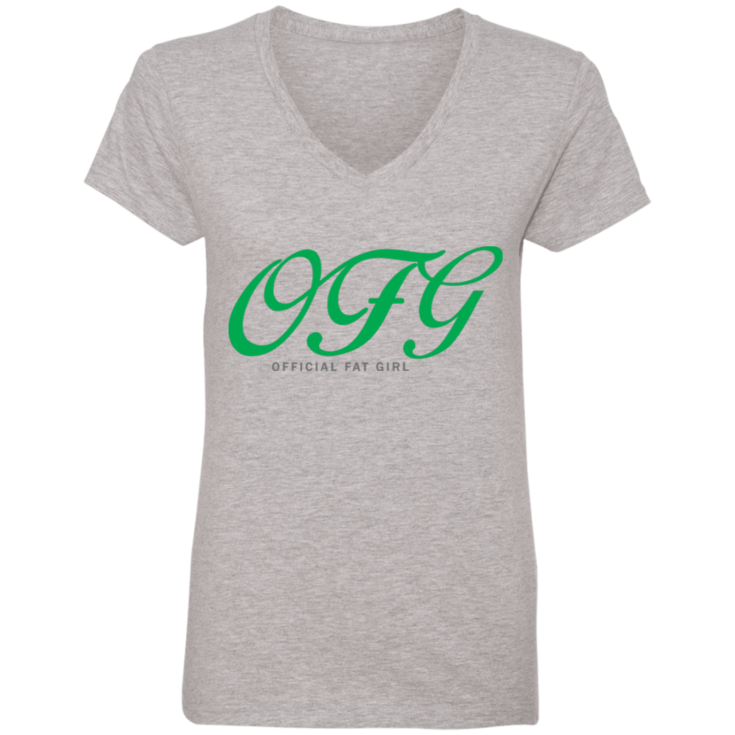 OFG Ladies' V-Neck T-Shirt