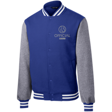 Load image into Gallery viewer, OFB Fleece Letterman Jacket