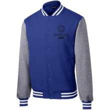 Load image into Gallery viewer, OFB Fleece Letterman Jacket