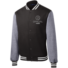 Load image into Gallery viewer, OFB Fleece Letterman Jacket