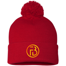 Load image into Gallery viewer, OFB Pom Pom Knit Cap