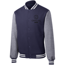 Load image into Gallery viewer, OFB Fleece Letterman Jacket