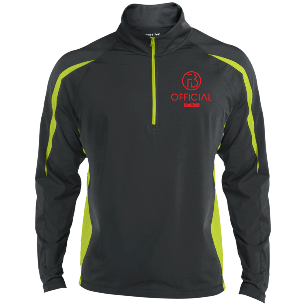 ST851 Men's Sport Wicking Colorblock 1/2 Zip