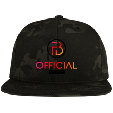 Load image into Gallery viewer, OFB Flat Bill High-Profile Snapback Hat