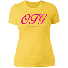 Load image into Gallery viewer, Hot Pink OFG Boyfriend T-Shirt
