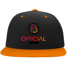 Load image into Gallery viewer, OFB Flat Bill High-Profile Snapback Hat