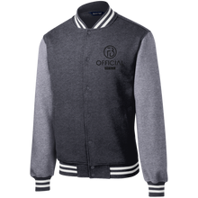 Load image into Gallery viewer, OFB Fleece Letterman Jacket
