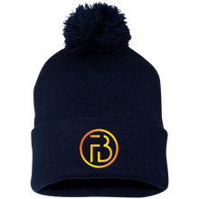 Load image into Gallery viewer, OFB Pom Pom Knit Cap